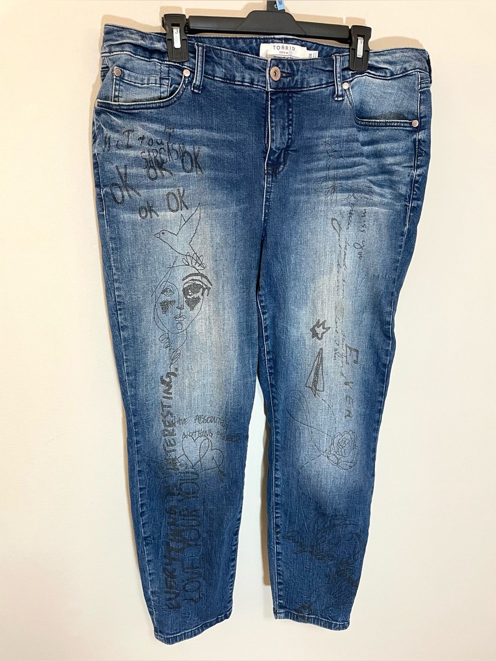 Torrid Graffiti Y2K Jeans 18